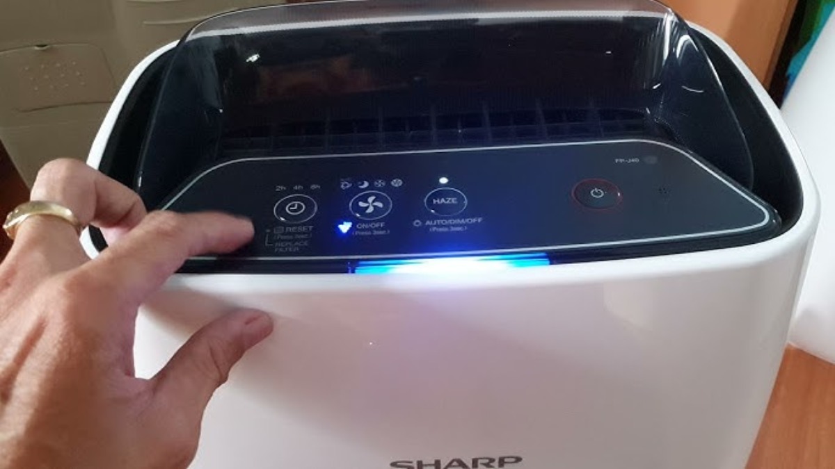 Các ký hiệu trên máy lọc không khí Sharp