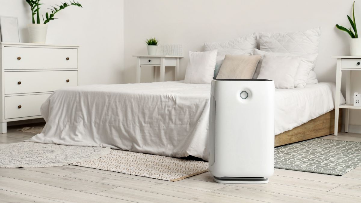 Máy lọc không khí trong phòng ngủ sẽ giúp bạn ngon giấc hơn