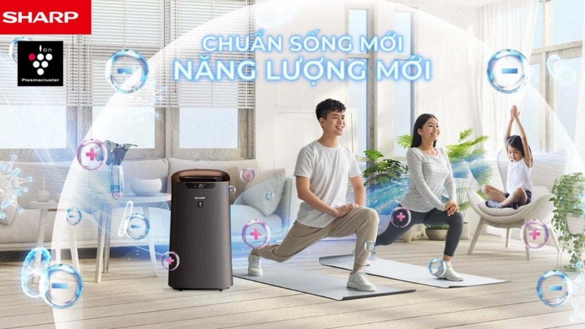Nhằm tối ưu hiệu quả làm sạch không khí, Sharp đã tích hợp công nghệ Plasmacluster Ion vào hầu hết các dòng máy lọc không khí của hãng