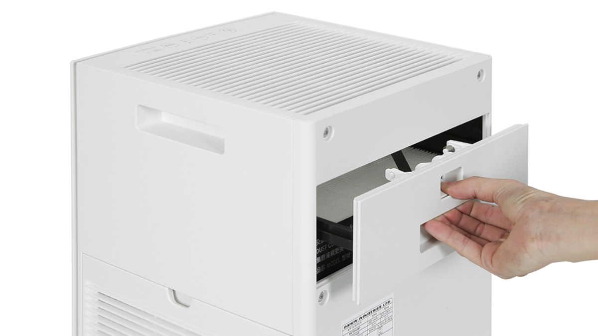Daikin MC30YVM7 sử dụng màng lọc HEPA chất lượng cao giúp giữ lại đến 99.97% hạt bụi