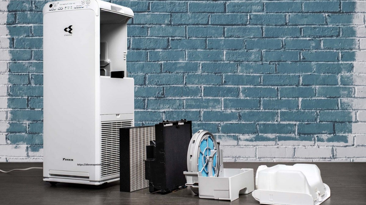 Daikin MCK55TVM6 sử dụng màng lọc HEPA chuẩn H13, với khả năng giữ lại 99,97% bụi mịn có kích thước siêu nhỏ
