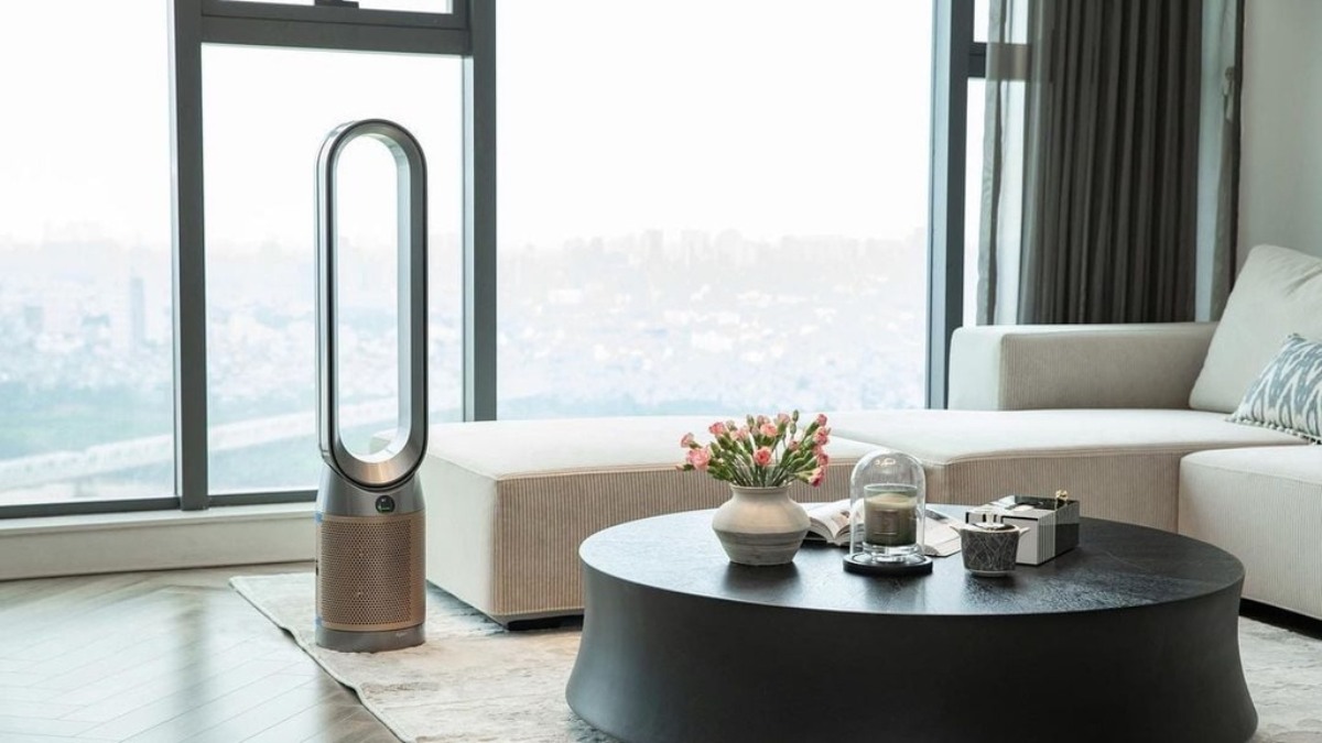 Máy lọc không khí Dyson TP09 được trang bị 10 mức tốc độ quạt, chế độ xoay tự động lên tới 350