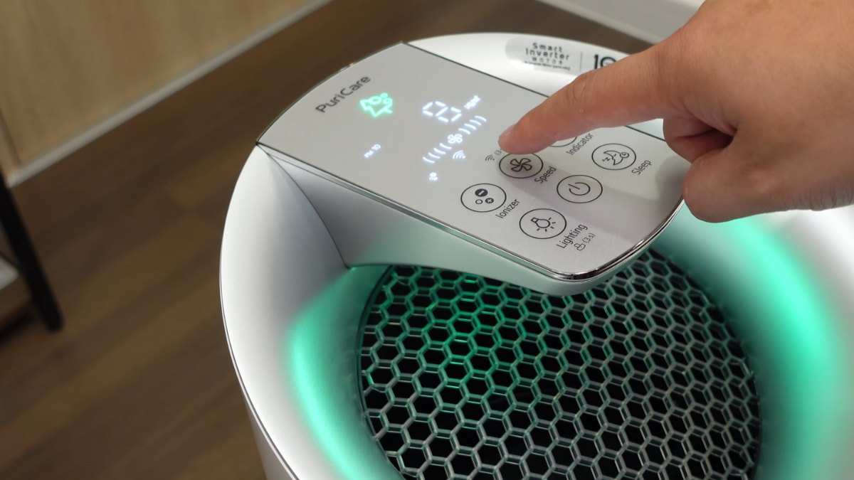 Với chỉ số CADR lên tới 350 m³/giờ, AS40GWWJ1 dễ dàng làm sạch không khí cho phòng có diện tích từ 32–40 m²