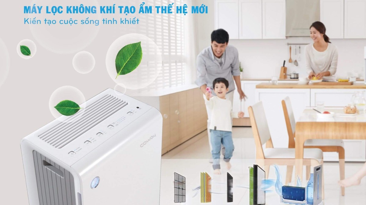 Công nghệ tạo ẩm tự nhiên không gây ẩm mốc