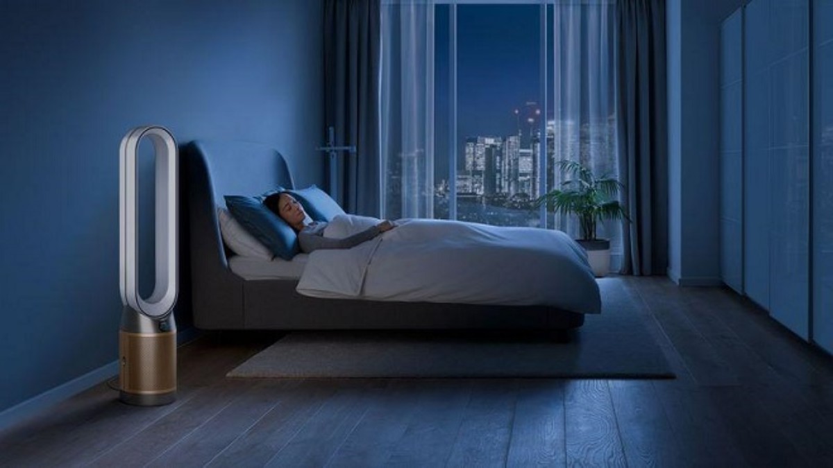 Máy hoạt động yên tĩnh, không gây tiếng ồn lớn ngay cả khi ở chế độ cao, phù hợp với không gian nghỉ ngơi như phòng ngủ
