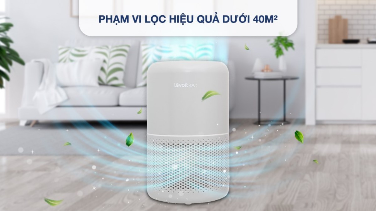 Levoit Core P350 là lựa chọn cực kỳ lý tưởng nếu bạn đang sống trong không gian nhỏ và có nuôi thú cưng