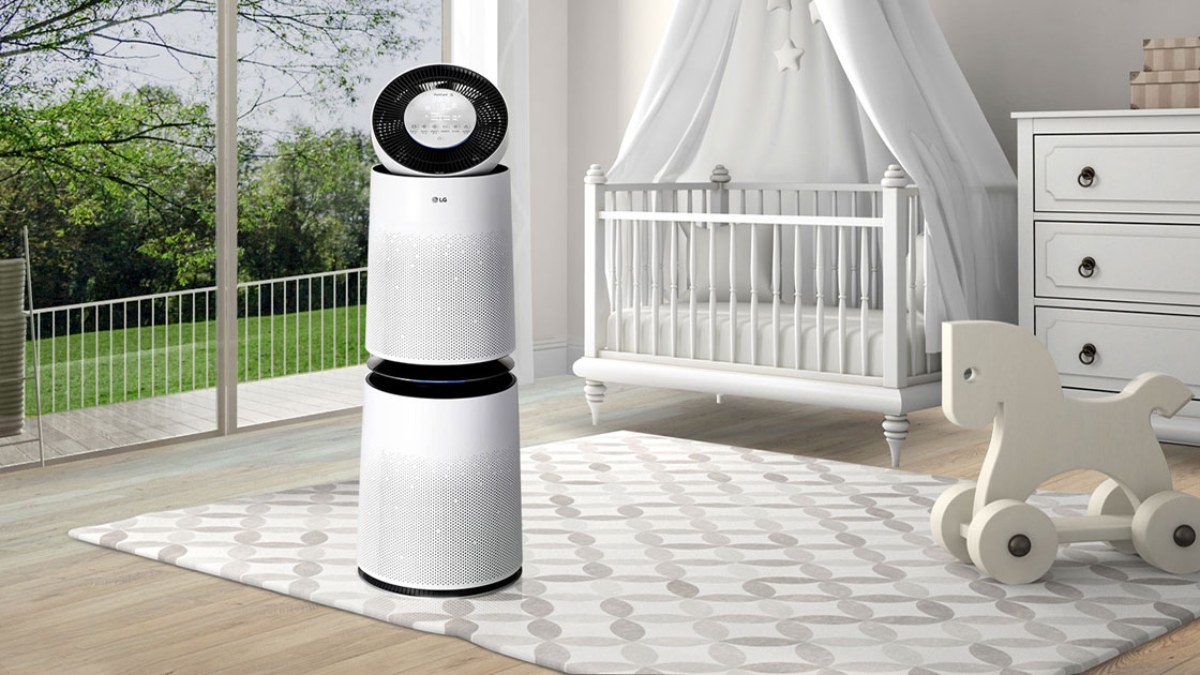 Nguyên lý hoạt động của máy lọc không khí LG PuriCare 2 tầng