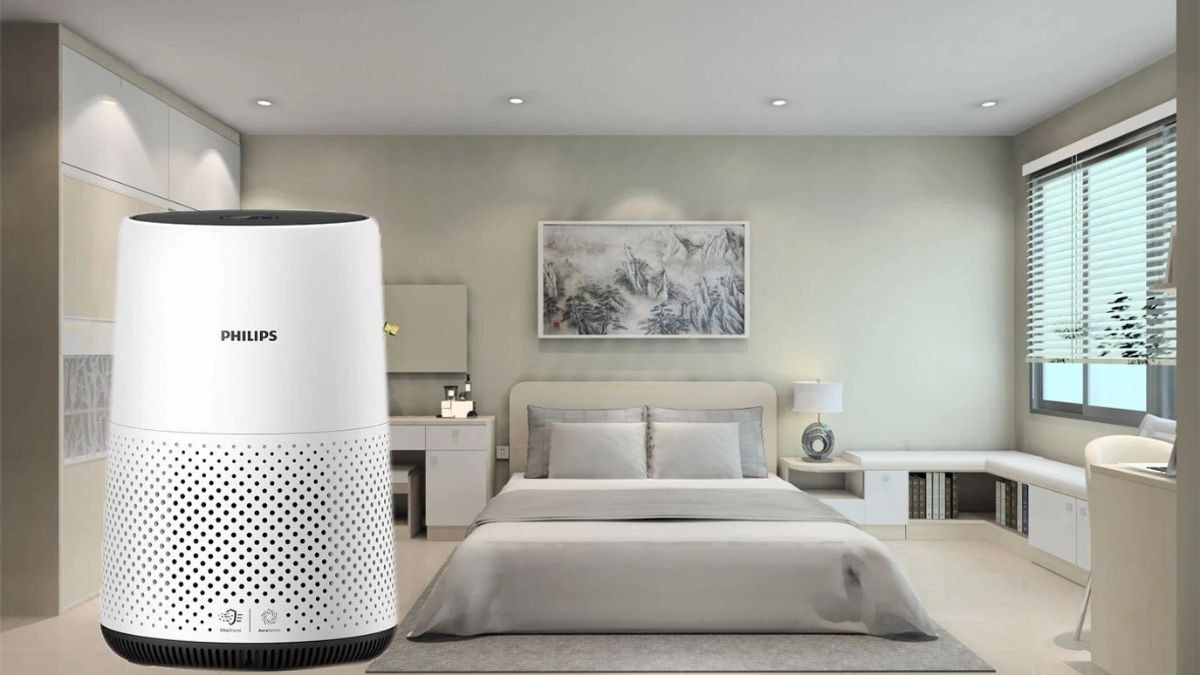 Máy lọc không khí Philips sử dụng hệ thống lọc đa lớp hiện đại