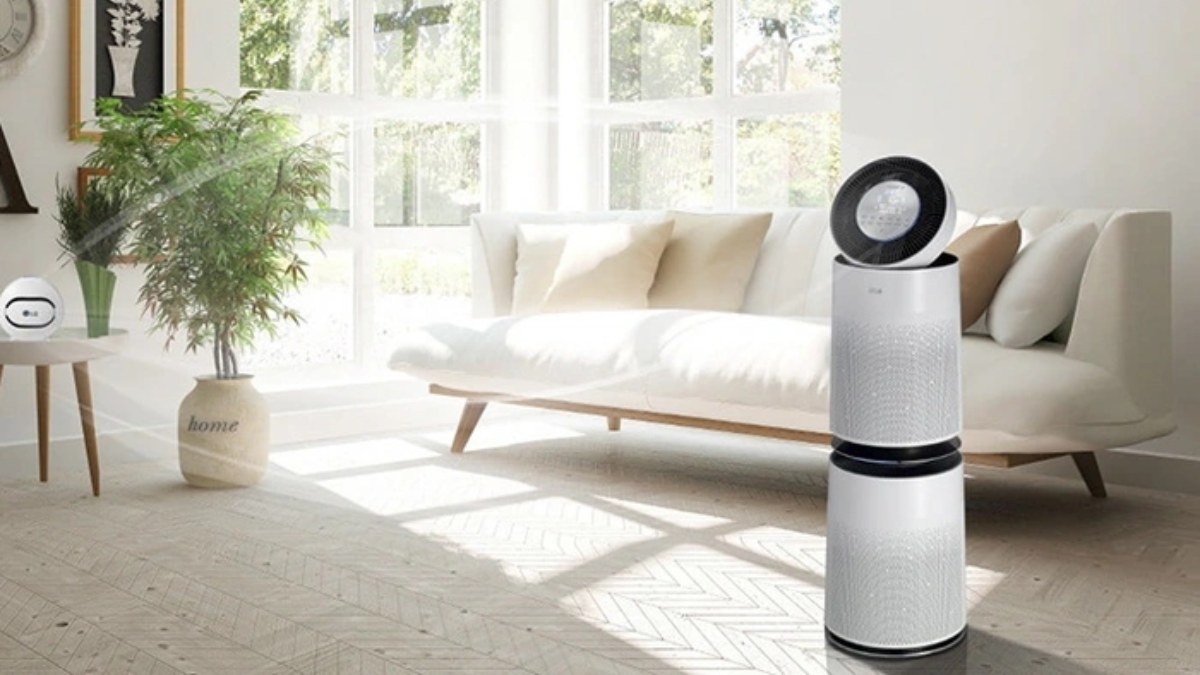 Review máy lọc không khí LG PuriCare 2 tầng